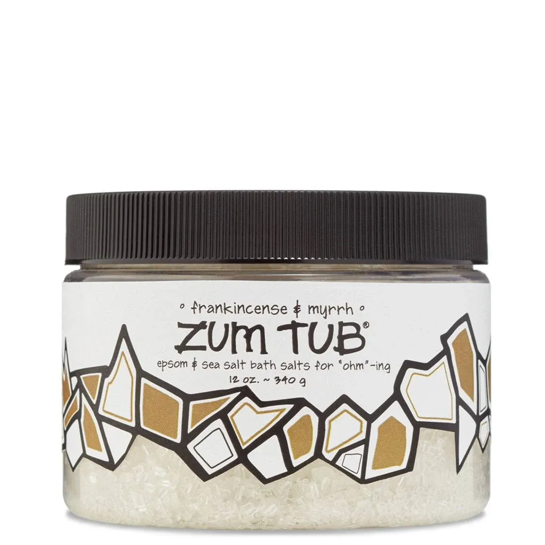 Zum Tub Bath Salts, Frankincense & Myrrh - 12 oz