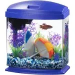 Aqueon LED MiniBow 1 SmartClean Aquarium Kit Blue - 1 Gallon