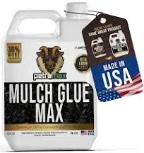 Landscape Adhesive Mulch Glue for Small Gravel and Pebble Stabilization 32Oz NEW