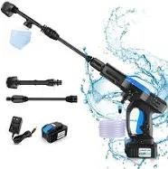 Homdox Upgraded 1300psi Cordless Pressure Washer