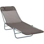 Outsunny Folding Chaise Lounge Chair