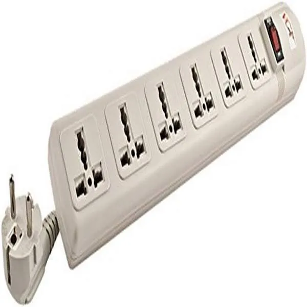 VCT - 220V/240V AC 13A Universal Surge Protector / Power Strip with 6 Universal