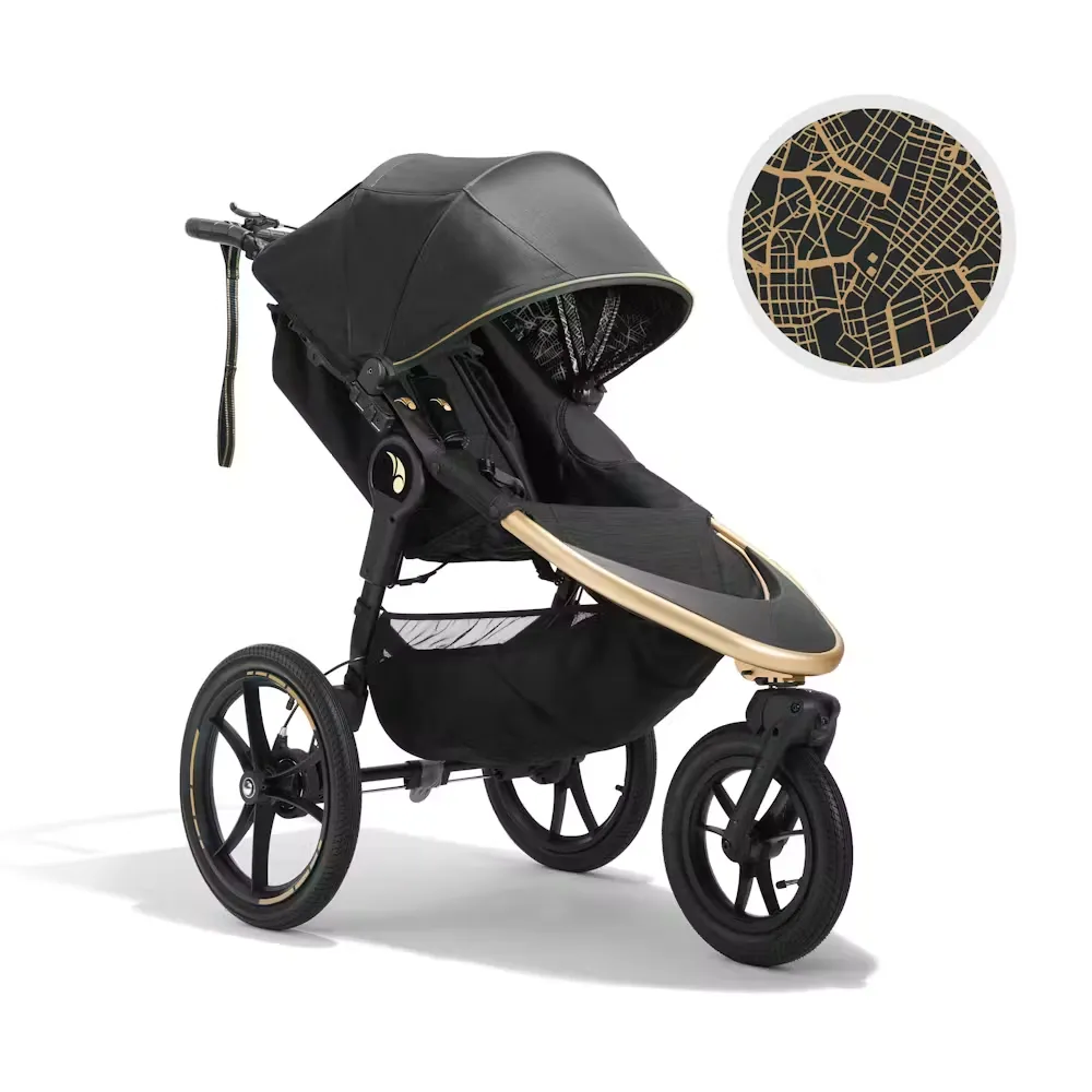 Baby Jogger Summit X3 Jogging Stroller - Midnight Black