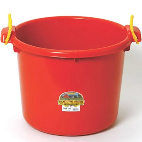 Little Giant 70 Quart Muck Tub - Red