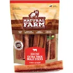 Extra Thick Bully Sticks - 6 inch - 6" 12-Pack