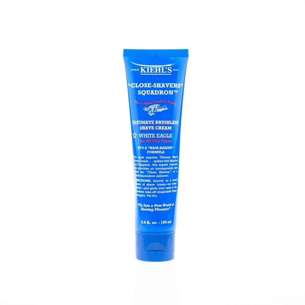 Kiehl's Ultimate Brushless Shave Cream - White Eagle - 5 oz.