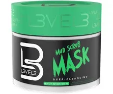 L3VEL3 Mud Facial Scrub