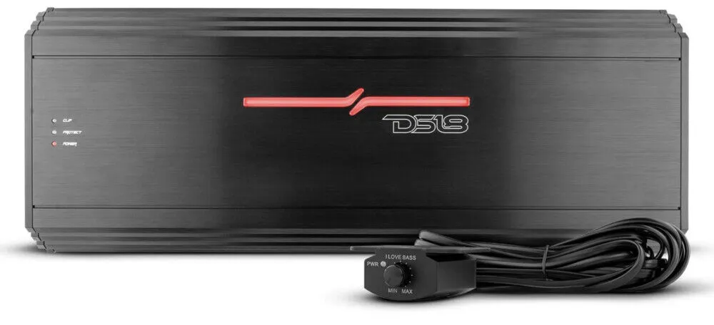 DS18 ZR2000.1D | 2000W Class D 1-Channel Monoblock Amplifier