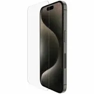 Belkin ScreenForce UltraGlass 2 Treated Screen Protector for iPhone 15 Pro OVA