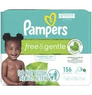 Pampers Free & Gentle Baby Wipes