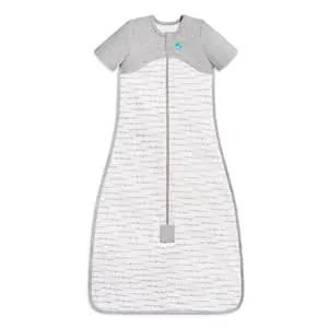 Love To Dream Short Sleeve Sleep Bag Organic Cotton Mild, 18-36 M - Dreamer White