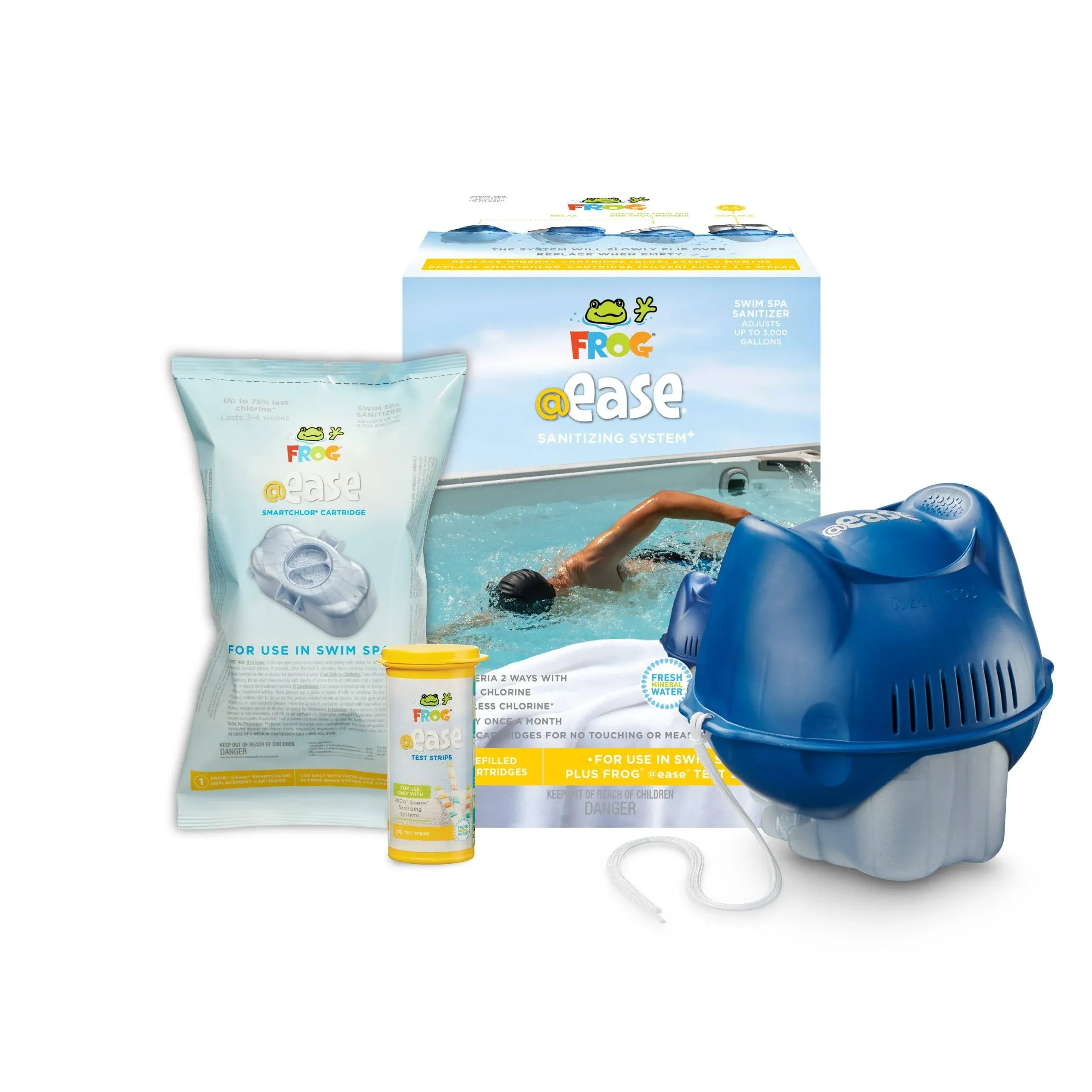 Frog @ease Floating Swim Spas Sanitizing System