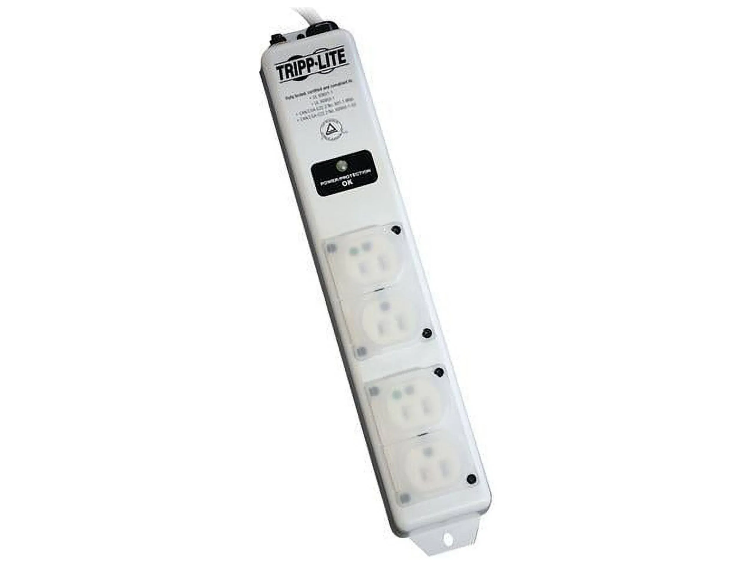 Tripp Lite UL 60601-1 Medical-Grade 4-Outlet Power Strip w/ Surge Protection