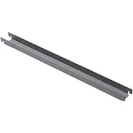 Hirsh Industries 15300 Platinum Gray Lateral Front to Back Rail Kit - 4/Pack