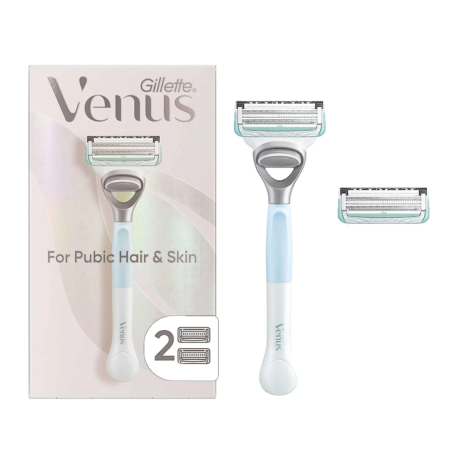 Gillette Venus Intimate Womens Razor Blade - 2 Refill