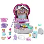 NIP Polly Pocket Candy Cutie Gumball Compact 2 Micro Dolls Margo 12 Accessories