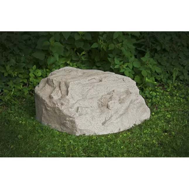 Fake Garden Rock Landscape Patio Decor Outdoor Yard Artifical Sand Stone Cover 