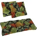 Tufted Indoor/Outdoor Settee Cushion Set (Set of 3)