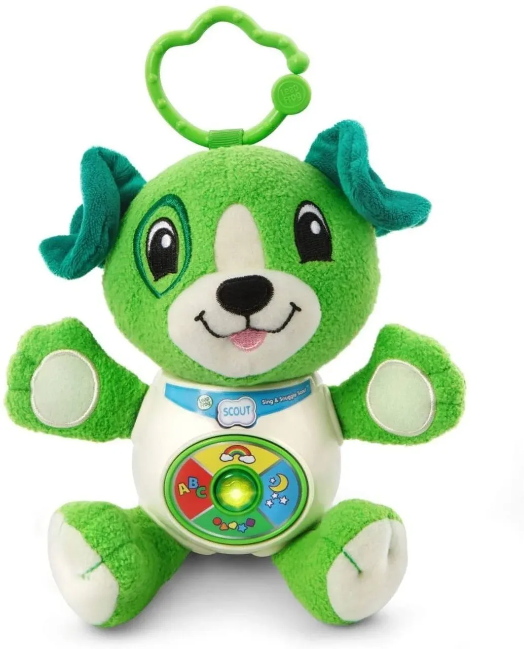 NEW Leap Frog Sing &amp; Snuggle Scout Interactive puppy talks &amp; sings learn shapes