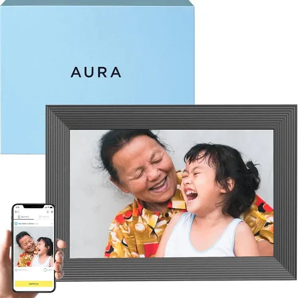 Aura Frames Carver Digital Photo Frame