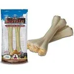 Loving Pets 6" Pure Buffalo Pressed Bully Bone, 2-Pack