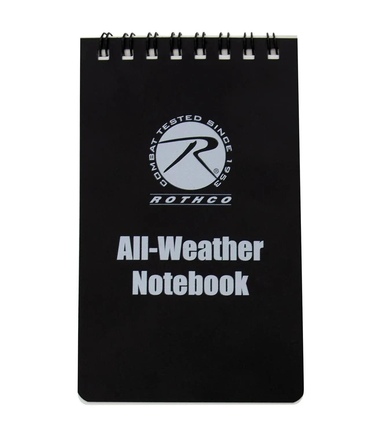 Rothco All Weather Waterproof Notebook - Black