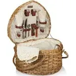 Picnic Time Heart Picnic Basket