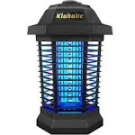 Klahaite Bug Zapper Outdoor Electric, Mosquito Zapper Indoor, Fly Zapper, Fly Trap, Insect Trap for Garden Backyard Patio, Black