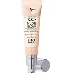 IT Cosmetics CC+ Nude Glow Lightweight Foundation + Glow Serum SPF 40