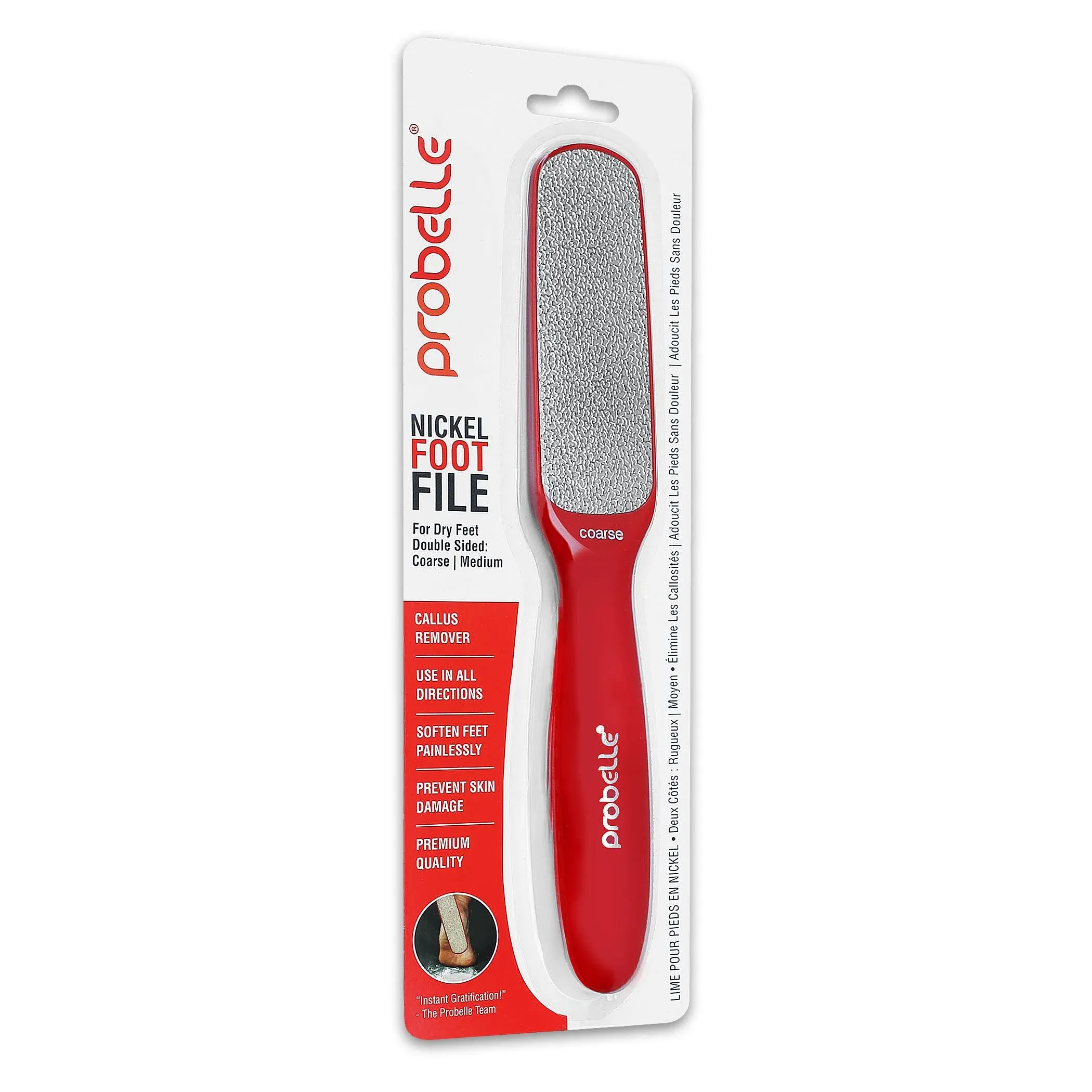 Probelle Double-Sided Nickel Foot File