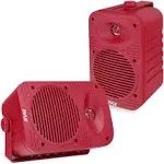 Pyle Indoor Outdoor Speakers Pair 500 Watt Dual Waterproof 5.25” 2-Way Full Range Speaker System