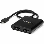 StarTech.com MST Hub USB C to 2 Port DisplayPort