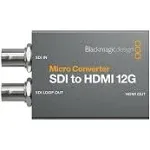 Blackmagic Design Micro Converter SDI to HDMI 12G with Power Supply