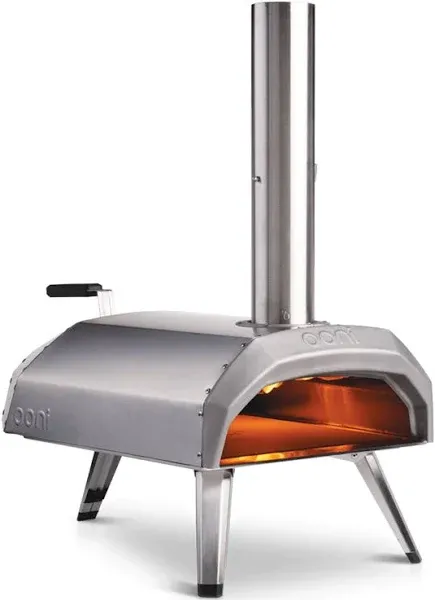 Ooni Karu 12 Hearth Charcoal/Wood Outdoor Pizza Oven Stainless Steel | UU-P0A100