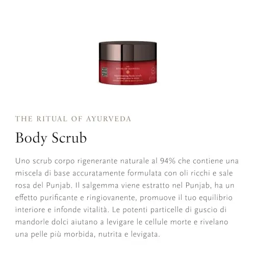 Rituals The Ritual Of Ayurveda Rejuvenating Body Scrub