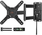 Lockable RV TV Mount for 13–42 in TVs up to 44 lbs, Full Motion RV TV Wall Mount