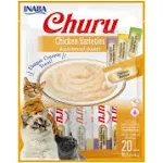 Inaba Churu Chicken Puree Cat Treats Variety Pack, 20 Count