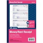 Adams Money/Rent Receipt Book