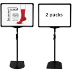 Sign Holder StandSign Stand for DisplayAdjusta<wbr/>ble Sign Holders For Table TopT...