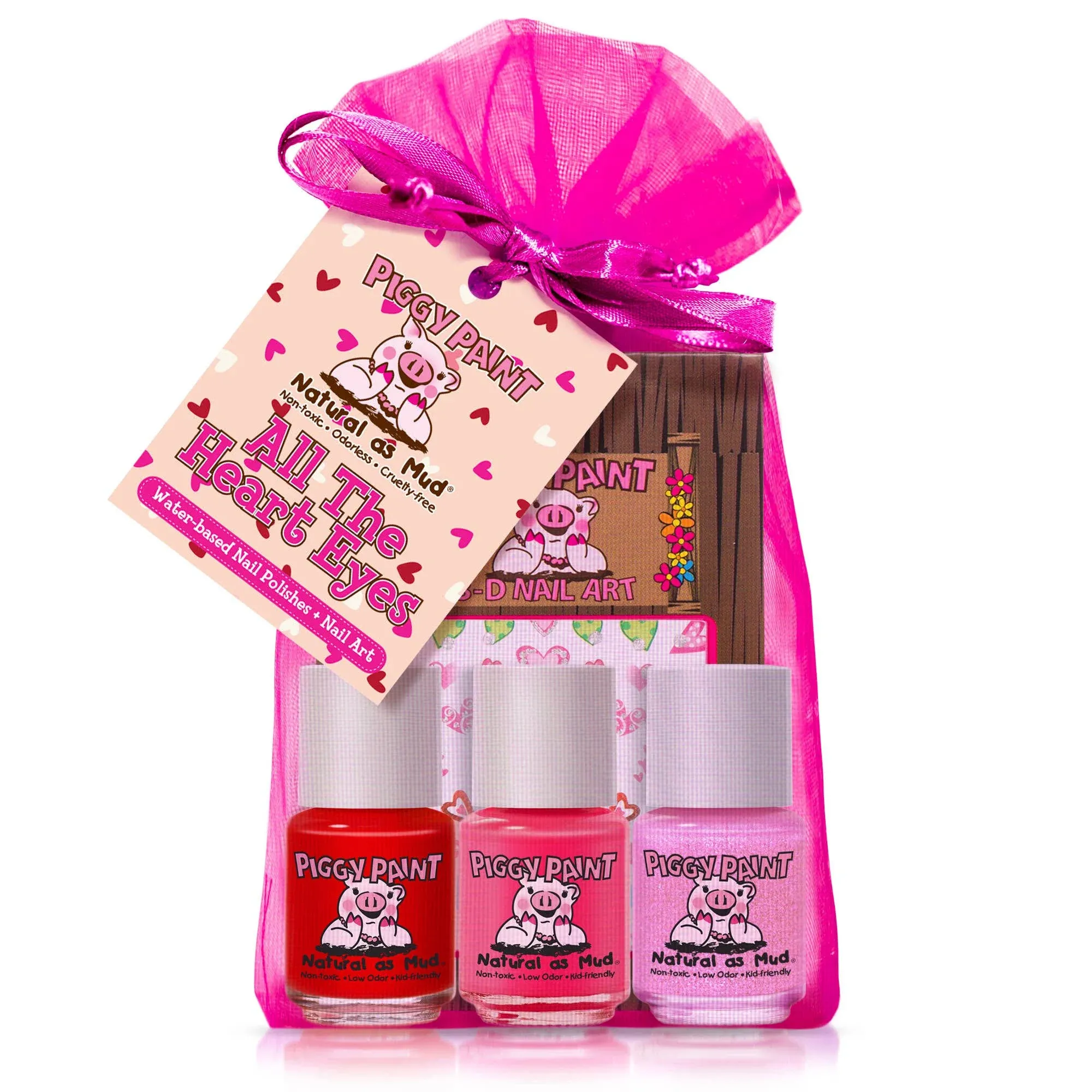 Piggy Paint - All The Heart Eyes Nail Polish Gift Set