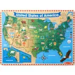 Melissa & Doug USA Map Sound Puzzle