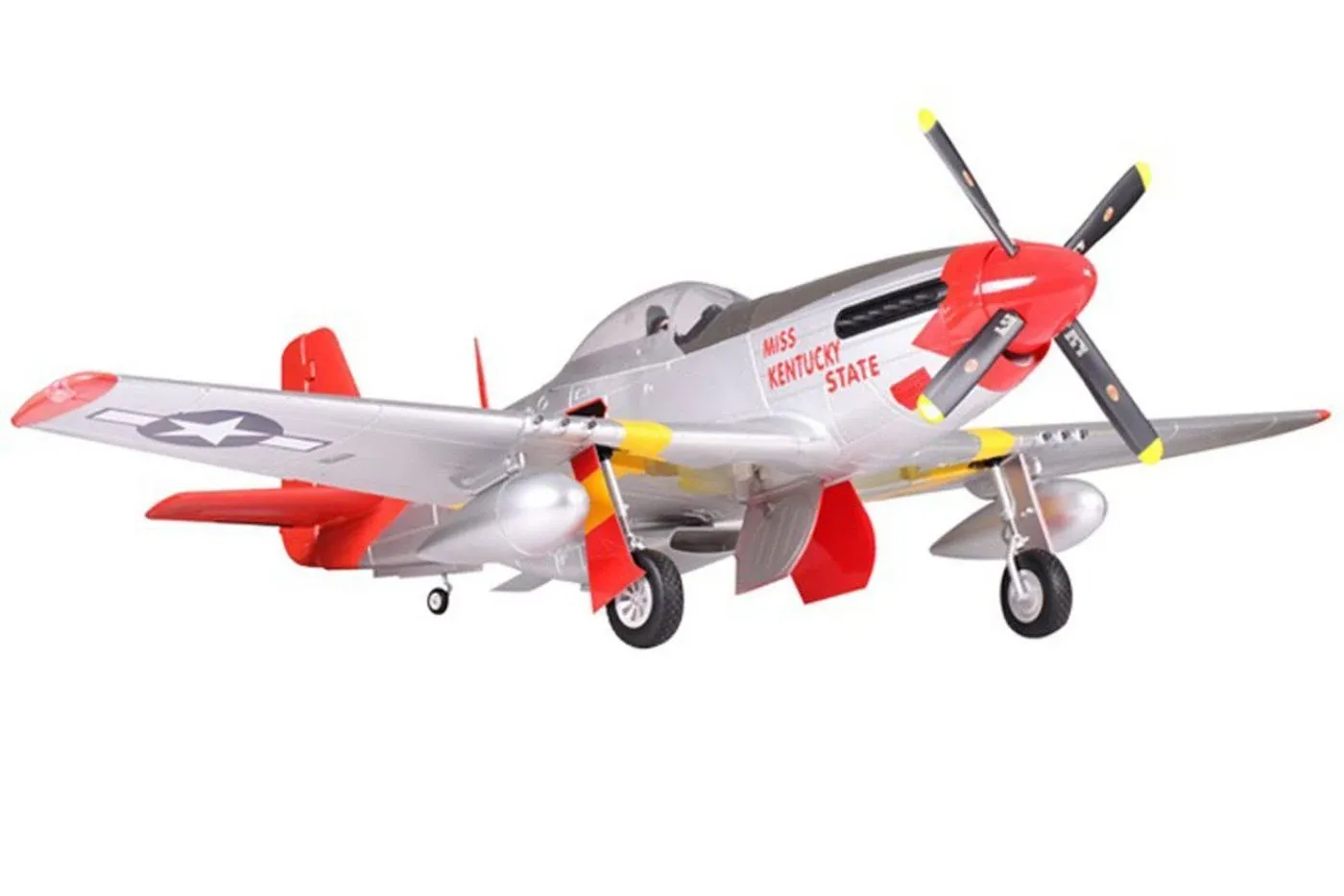 FMS Fmm041prt P-51D Red Tail PNP