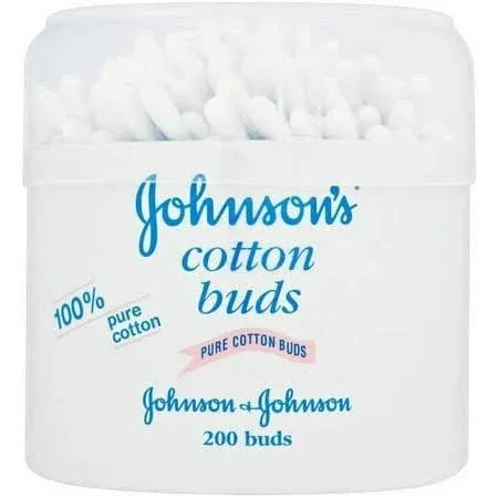 Johnson Baby Cotton Buds - Pack of 3, Total of 600 Buds by Johnson&#039;s Baby