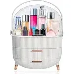 Ptesly Teen Girls Gift Makeup organizer,skincare Organizer Jewelry Storage,Cosmetics Storage and Display Case,Make Up Holders and Organizers for Countertop