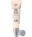 IT Cosmetics CC+ Nude Glow Lightweight Foundation + Glow Serum SPF 40