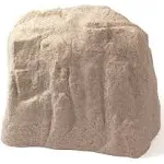 Emsco Landscape Rock 18-1/2&#034; L x 24&#034;W x 17-1/2&#034; H Sandstone Large Resin Tan