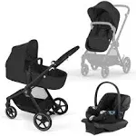 Cybex Eos 5-in-1 Aton G Travel System - Moon Black