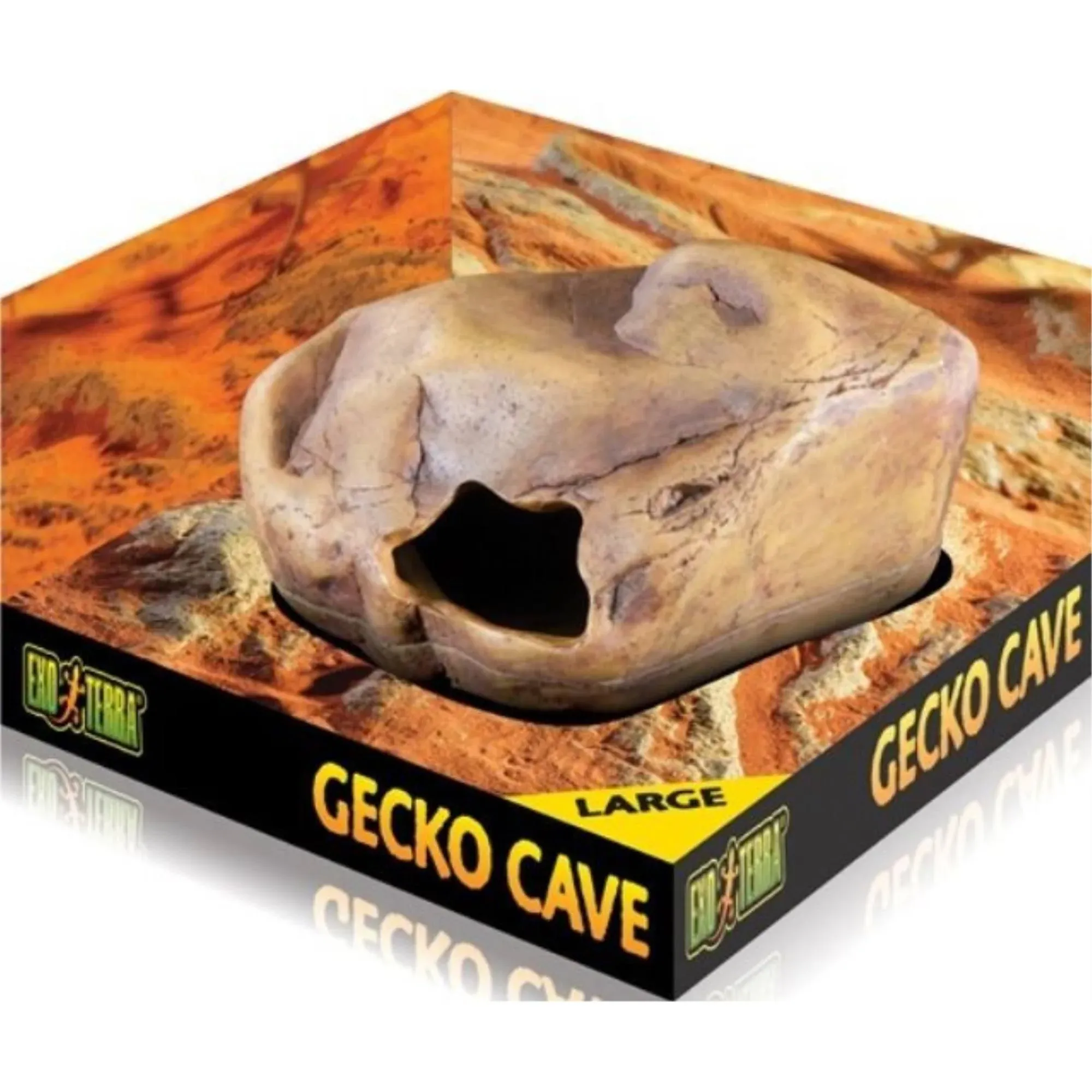 Exo Terra Gecko Cave for Reptiles - Large