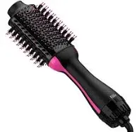 4-in-1 Styling Brush Hair Dryer Straightener