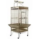 Prevue Hendryx Medium Wrought Iron Select Bird Cage - Coco Brown